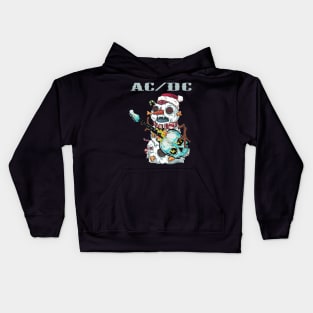 AC DC BAND XMAS Kids Hoodie